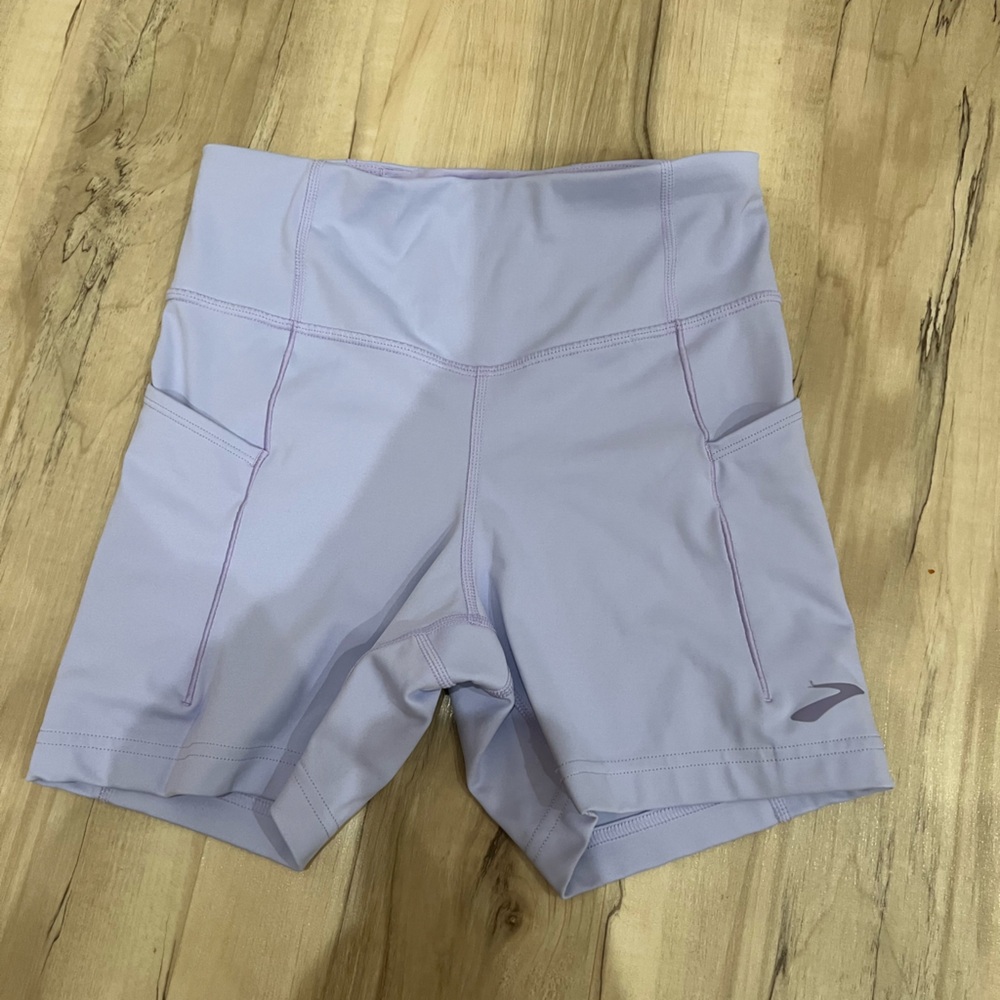 Brooks Marathon 5” Light Purple Bike Shorts